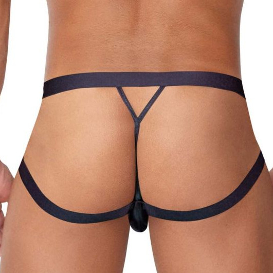 Aengus Black – prémium fekete jockstrap string - Image 2
