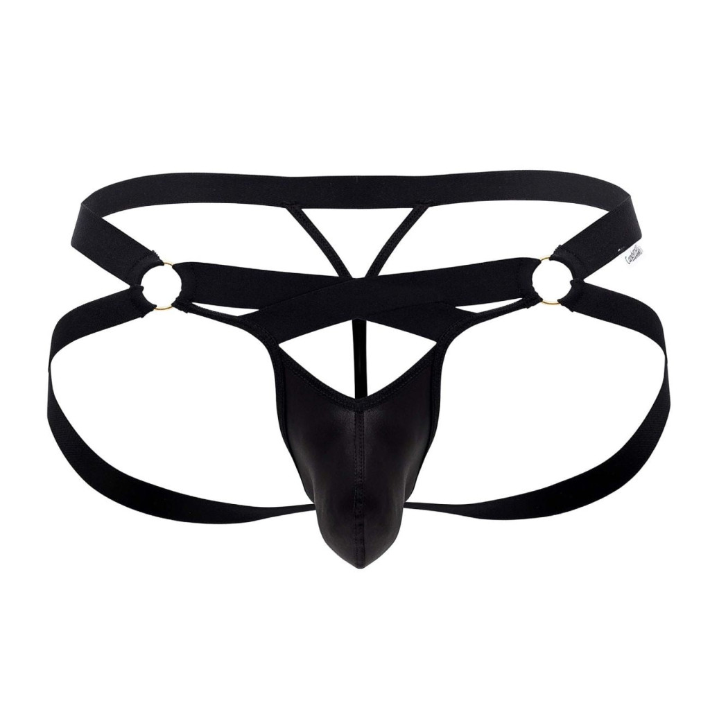 Aengus Black – prémium fekete jockstrap string - Image 4