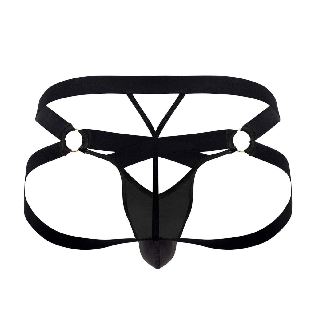 Aengus Black – prémium fekete jockstrap string - Image 6