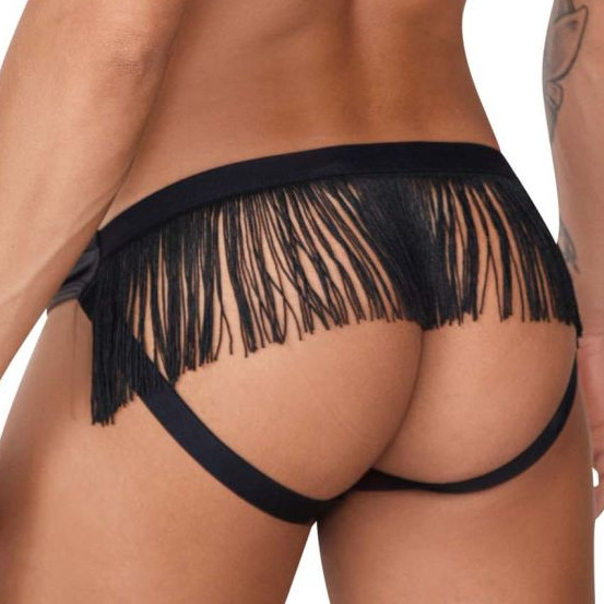 Yuelao – stílusos fekete frufrus jockstrap premium érzéki élményhez - Image 2