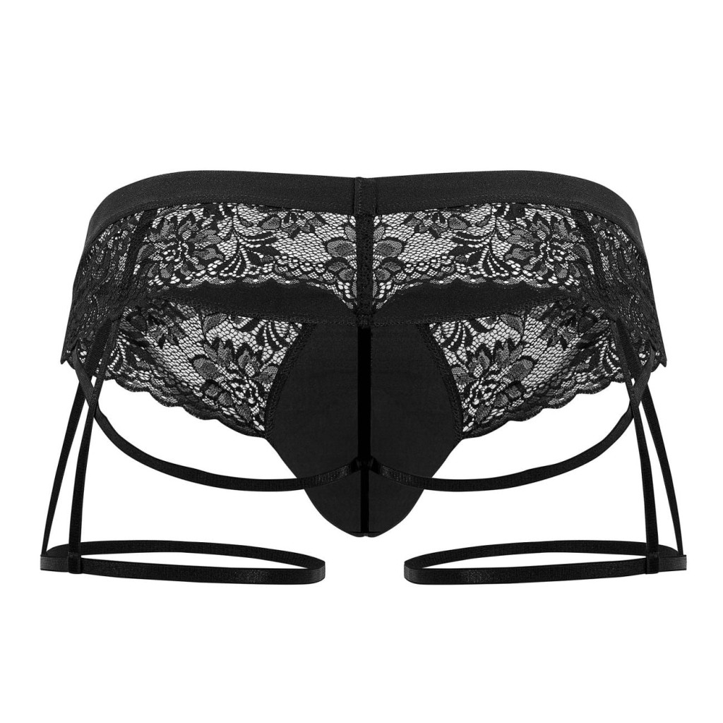 Eros Lace – fekete csipkés férfi alsónemű - Image 6