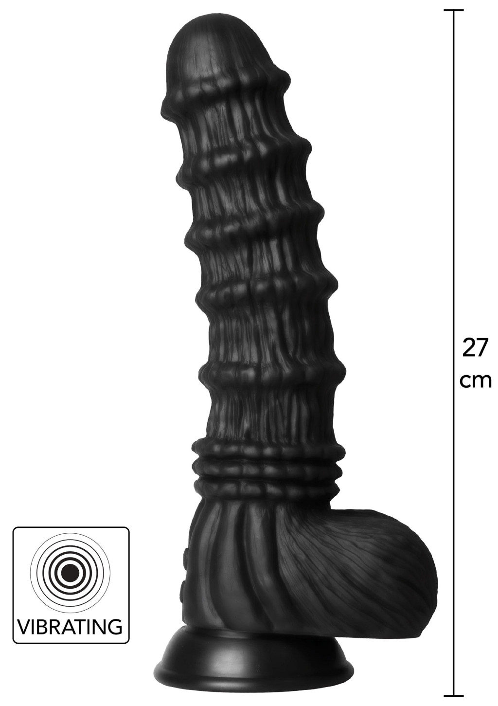 Vibráló dildo Dragon – prémium vízálló vibrátor 21 cm - Image 8