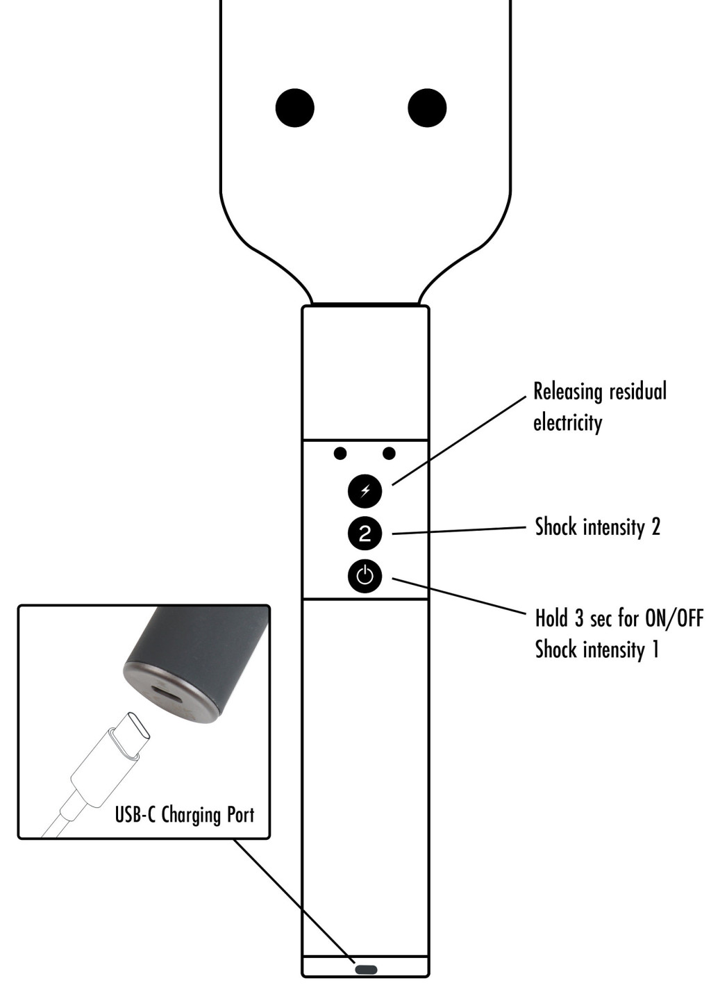 Paddle Electro Shock – prémium elektro stimuláló lapát - Image 6