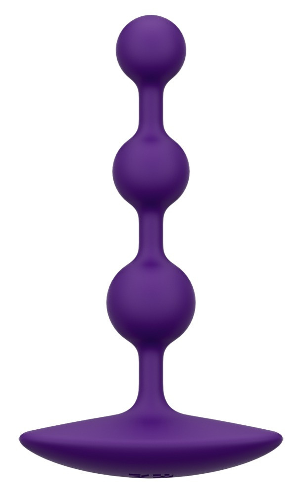 Prémium anál golyók – 11,5 cm, lila színben