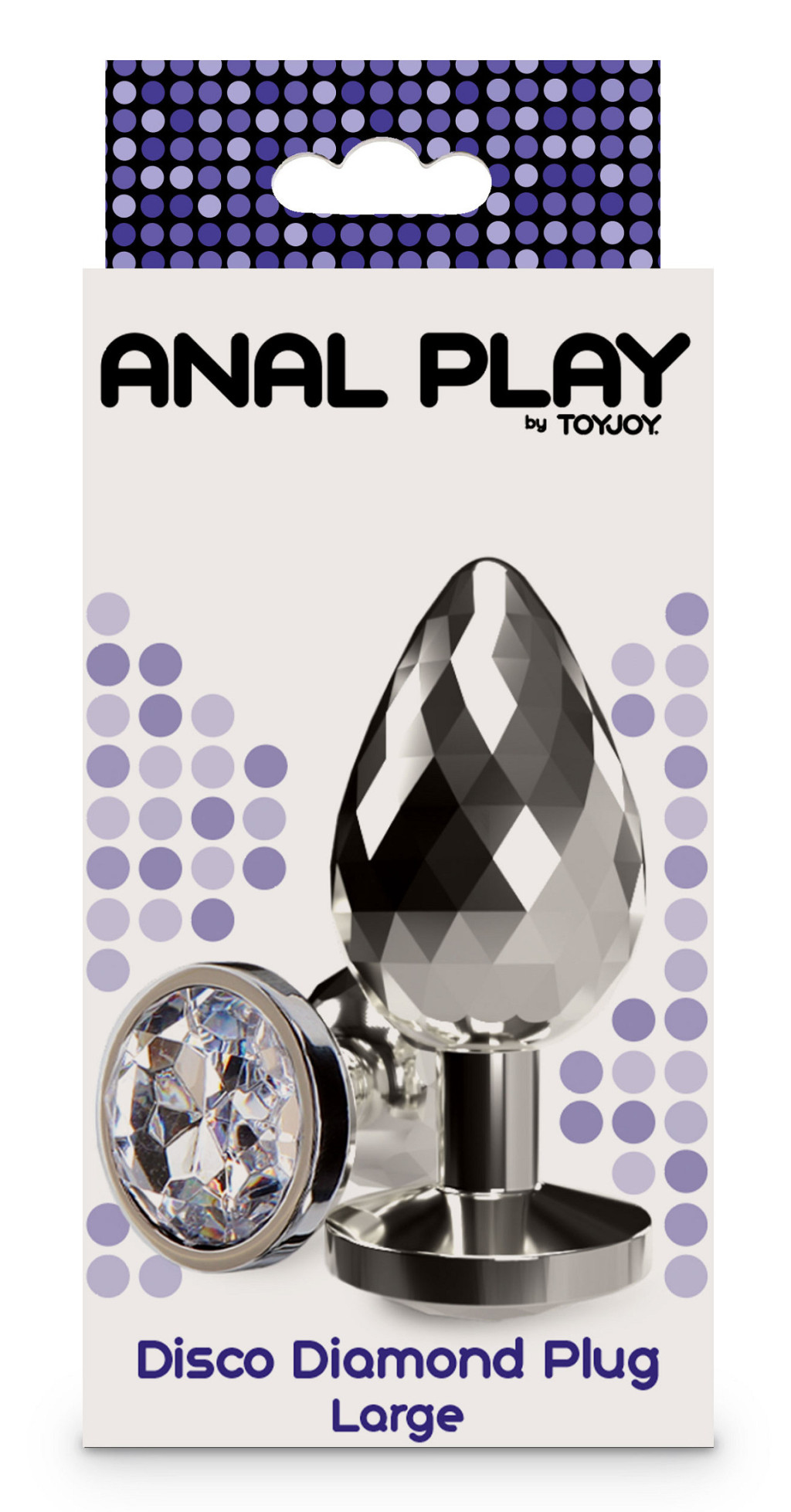 Bijou Disco Diamond L – prémium anál dugó 8,5 x 3,8 cm - Image 2