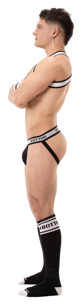 Prémium fekete jockstrap – kényelmes alsónemű férfiaknak - Image 5