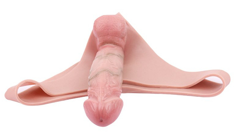 POLMIX Hollow Belt Dildo – 20 cm-es intimitás élménye - Image 7