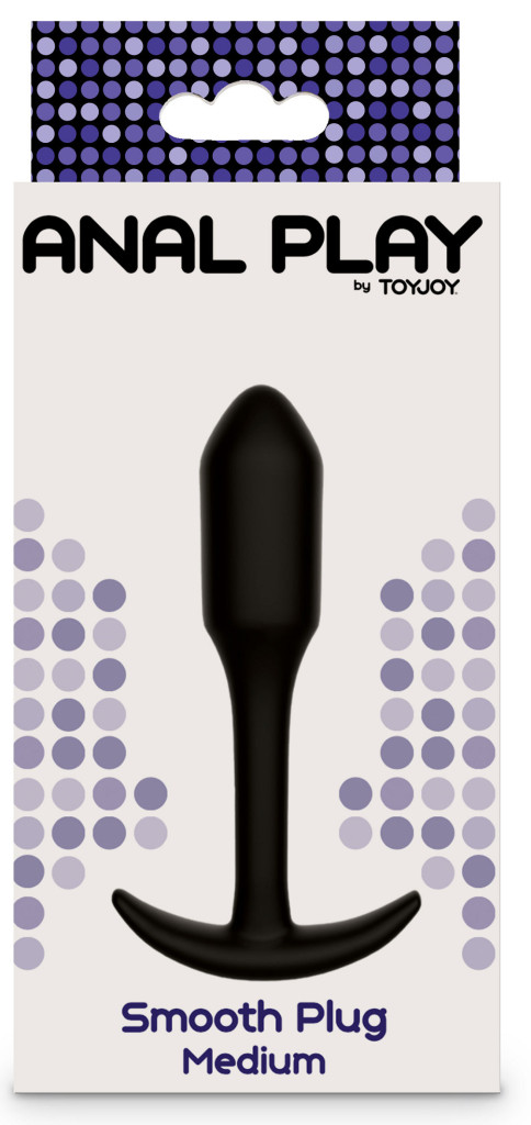 Mini sima anális dugó – prémium kényeztető 9,5 x 2,3 cm - Image 2