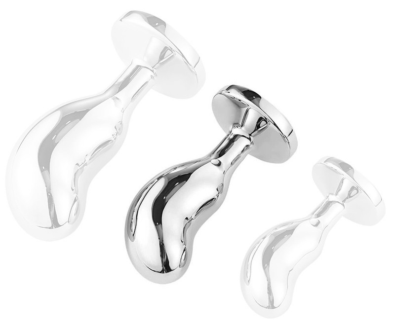 Bijou Bean Silver – prémium anális dugó, 7 x 3 cm - Image 2