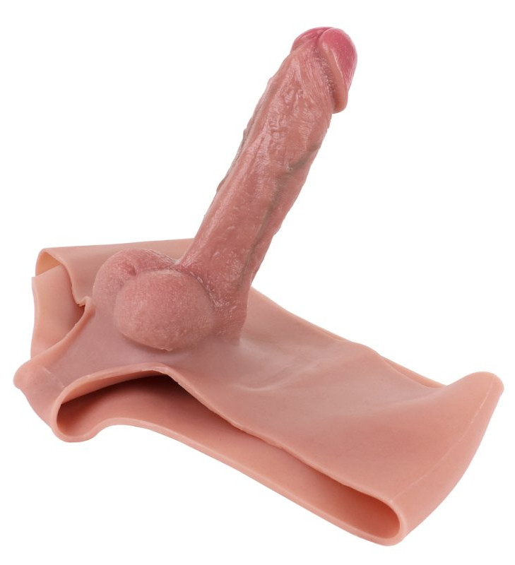 Gumlix Hollow Belt – üreges dildó 16 x 4.5 cm - Image 5