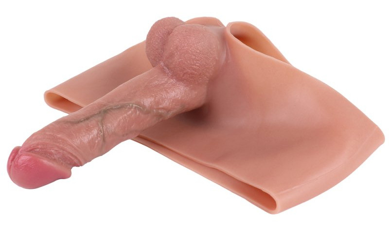 Gumlix Hollow Belt – üreges dildó 16 x 4.5 cm - Image 6