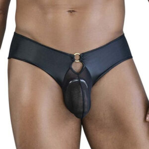Wushi – elegáns fekete jockstrap a férfiaknak