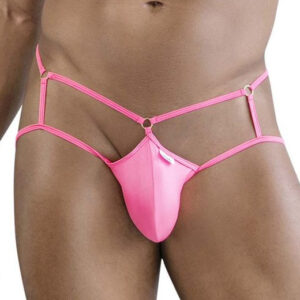 Sexy Guzo – Élvezetes pink jockstrap intim fonott dizájnnal