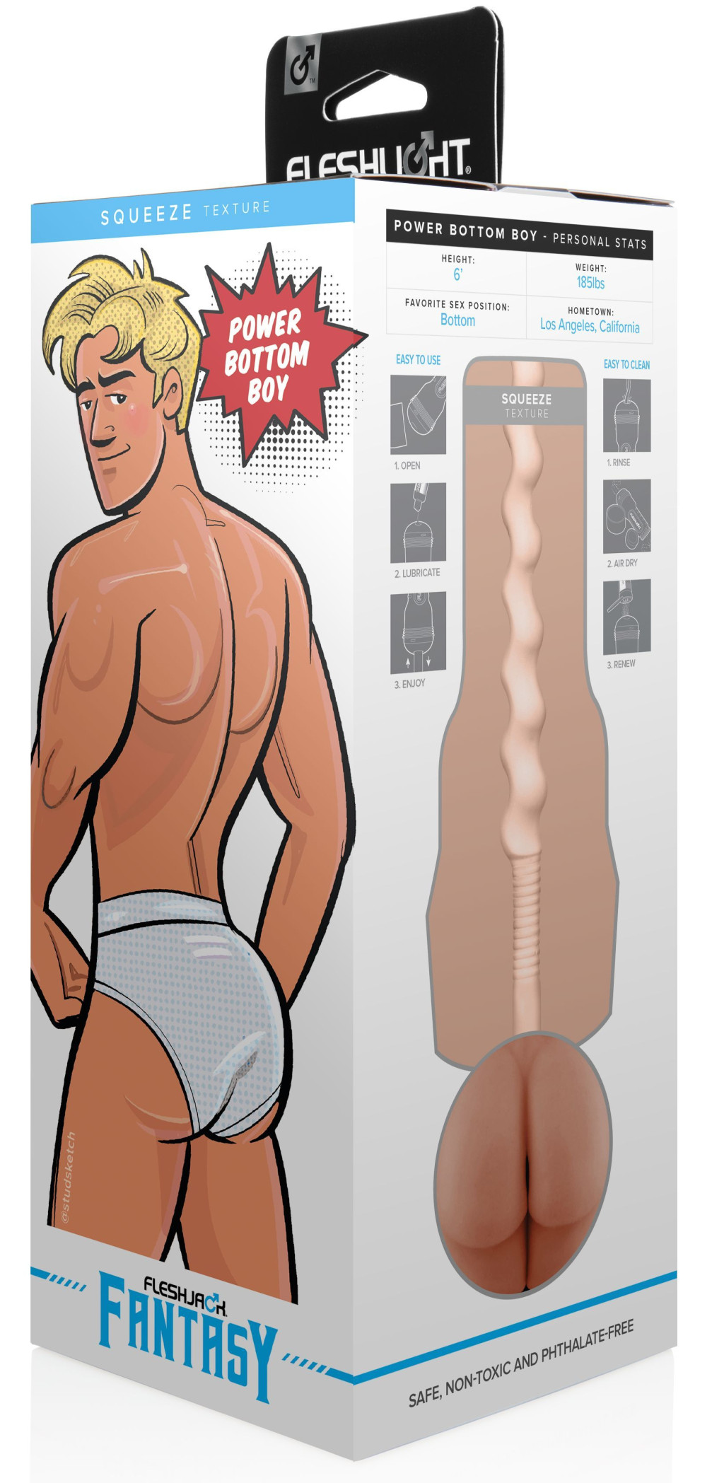 FleshJack Power Bottom – prémium maszturbátor érzékeknek - Image 2