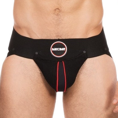 Rokk Black-Red – érzéki férfi jockstrap prémium kivitelben
