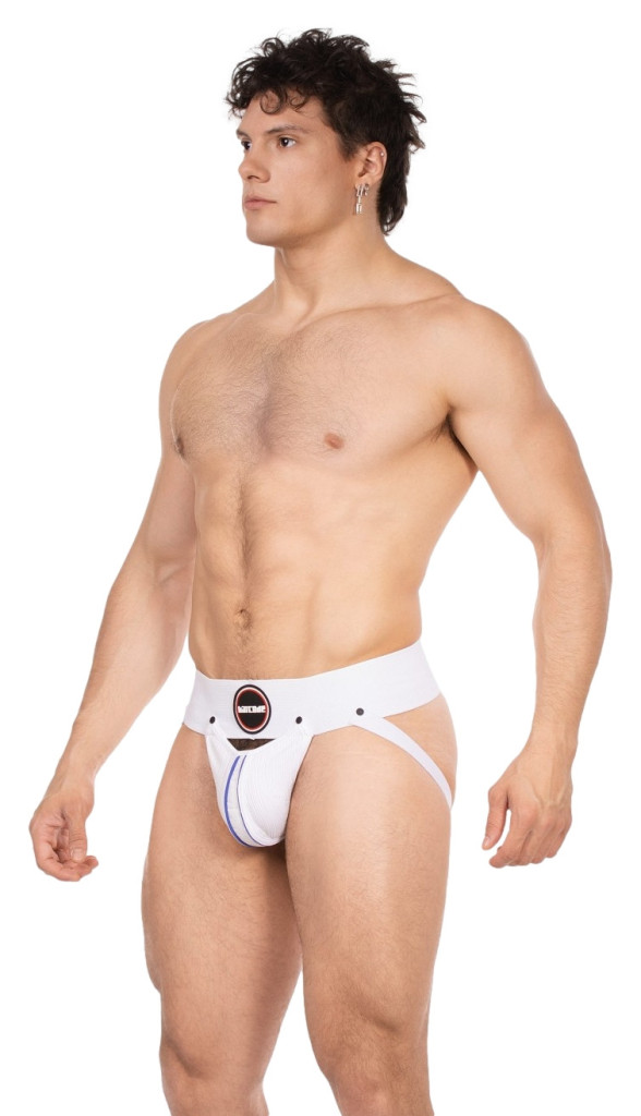 Rokk White-Blue – stílusos férfi jockstrap alsónemű - Image 4