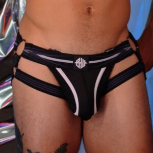 Jockstrap Circuit Breaker Noir – prémium férfi kötött alsónemű