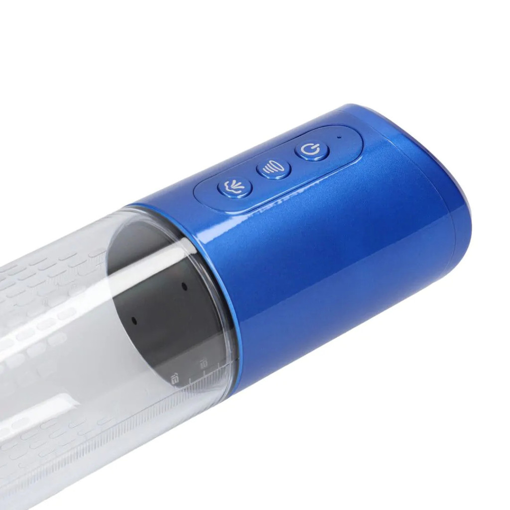 Hyperpump – prémium péniszpumpa kék, 20 x 5,8 cm - Image 4