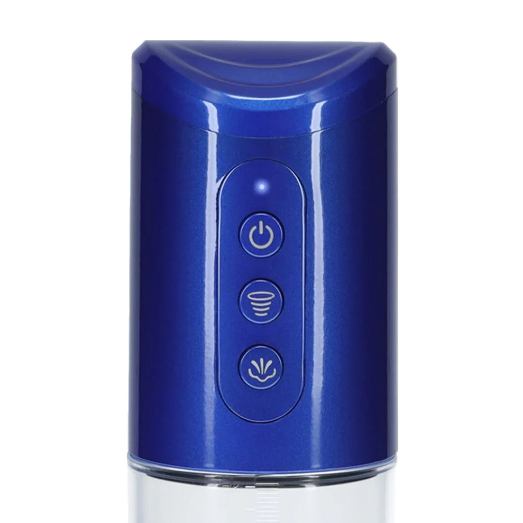 Hyperpump – prémium péniszpumpa kék, 20 x 5,8 cm - Image 5
