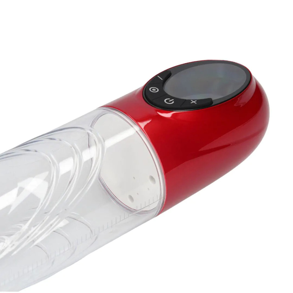 Cyberpulse – prémium péniszpumpa 21 x 6 cm, piros - Image 4