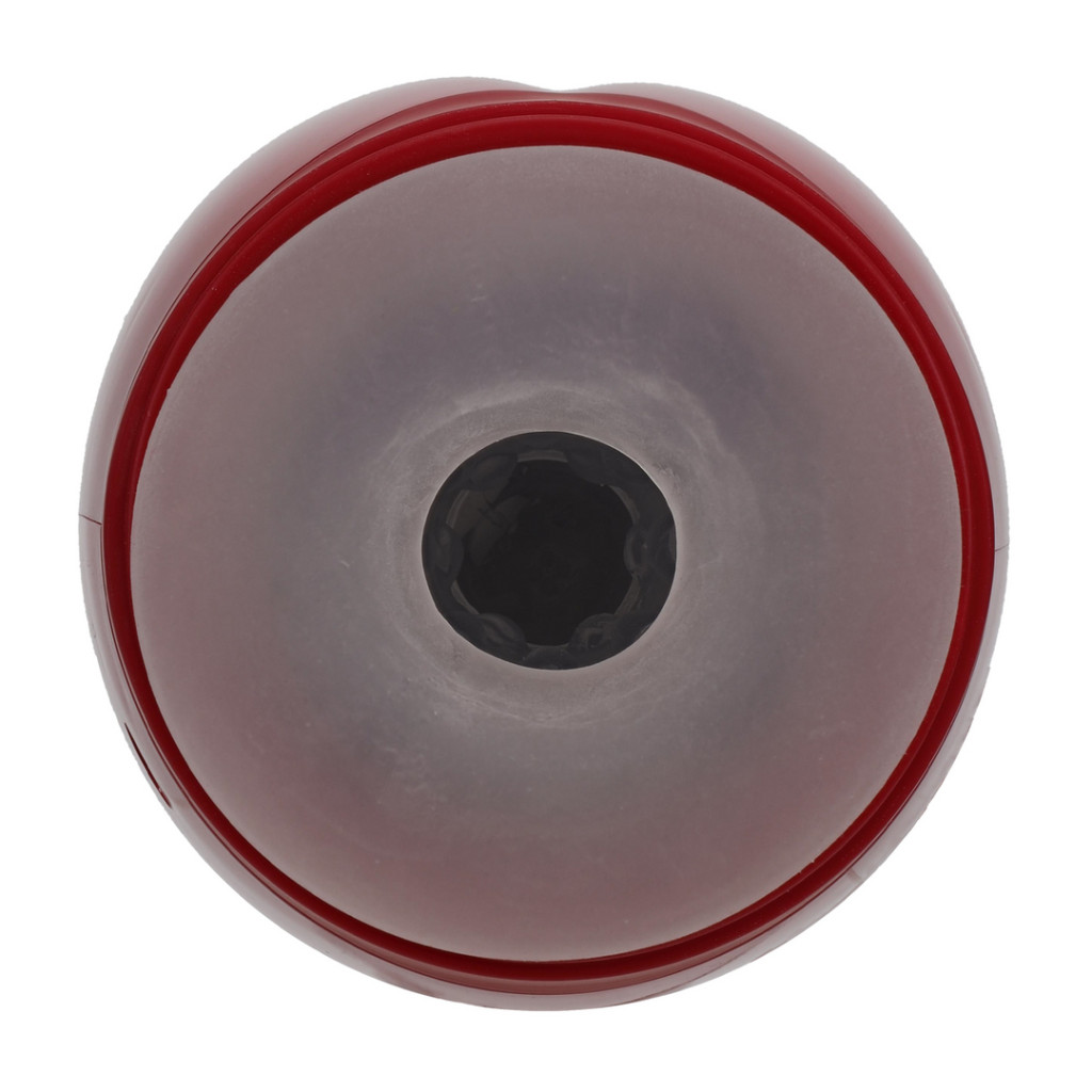 Virtuo – vibráló és vákuumos maszturbátor, piros - Image 3