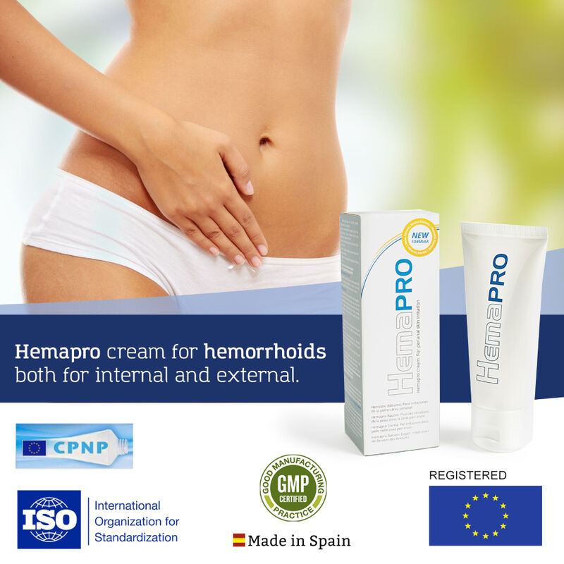 500 COSMETICS - Hemapro – krém aranyér kezelésére - Image 2