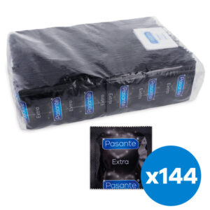 Pasante Extra – prémium óvszer 144 darabos kiszerelésben