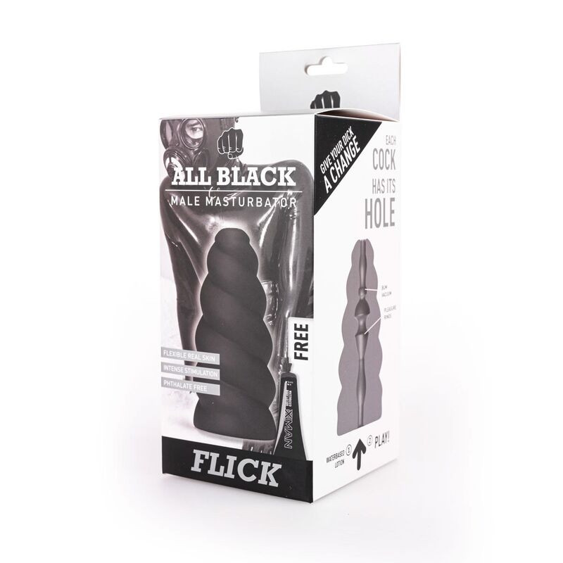 ALL BLACK – érzéki maszturbátor ingerlő funkcióval - Image 2