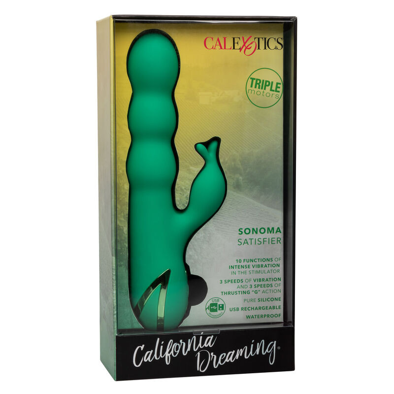 CALEXOTICS - Sonoma Satisfier – prémium csiklóizgató zöld - Image 3