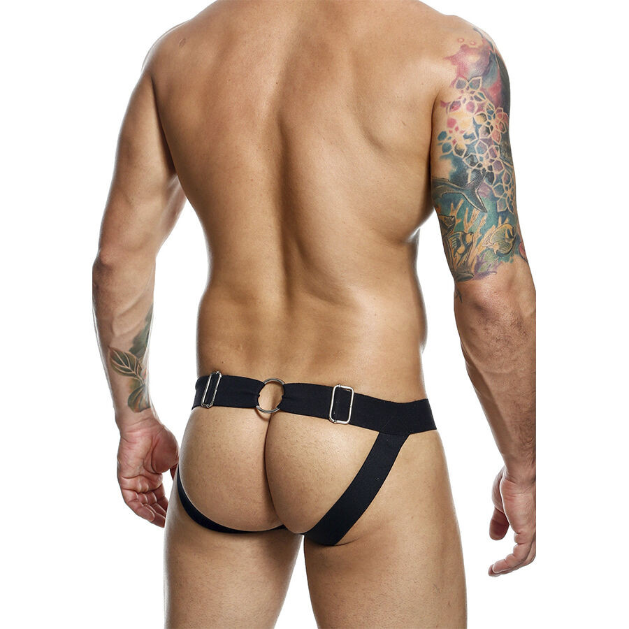 MOB – fekete láncos jockstrap, egy méretben - Image 4