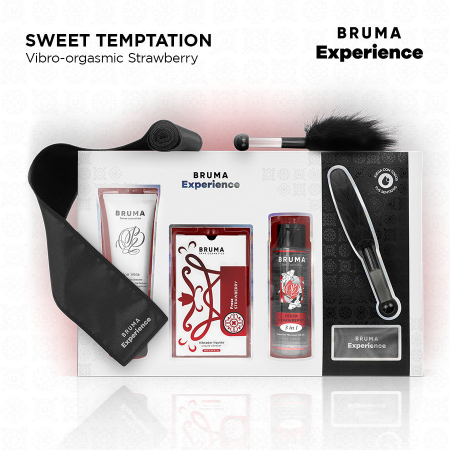 BRUMA XPERIENCE – Édes eper vibrátorral és orgazmus kittel - Image 2