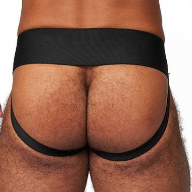 Mister B Bőr Jockstrap – elegáns fekete férfi alsó - Image 2