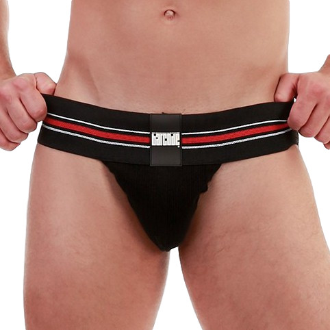 Boris – elegáns fekete jockstrap férfiaknak