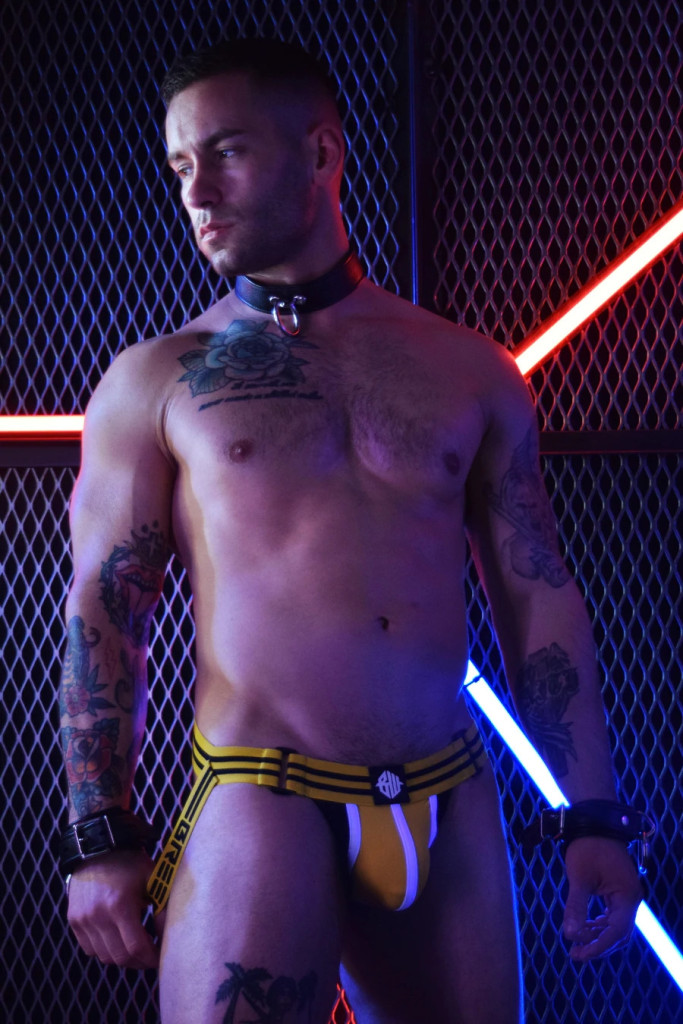 Jockstrap NSA – érzéki sárga férfi alsó prémium stílusban - Image 5