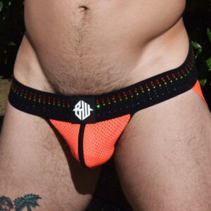 PRIDE STUD narancssárga jockstrap – stílusos alsónemű