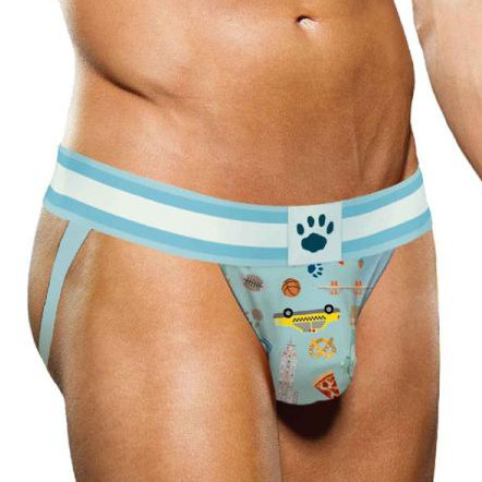 Jockstrap NYC Prowler – érzéki kék jockstrap fehérnemű