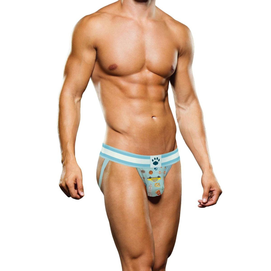 Jockstrap NYC Prowler – érzéki kék jockstrap fehérnemű - Image 4