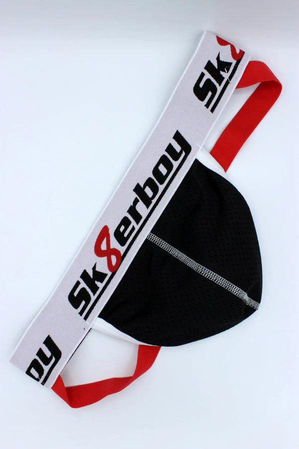 Jockstrap Sk8erboy – elegáns hálós fekete alsónemű
