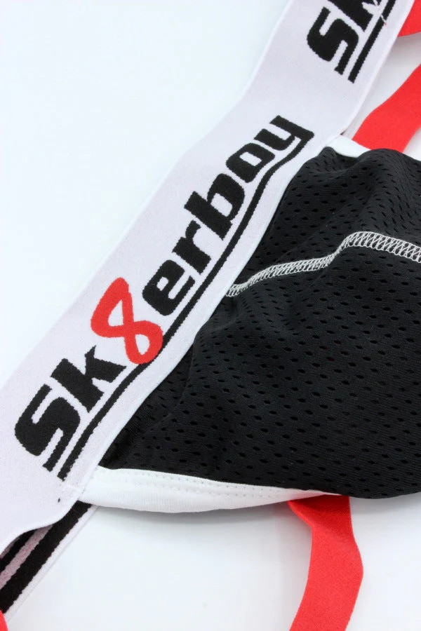 Jockstrap Sk8erboy – elegáns hálós fekete alsónemű - Image 6