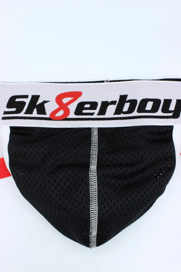 Jockstrap Sk8erboy – elegáns hálós fekete alsónemű - Image 8