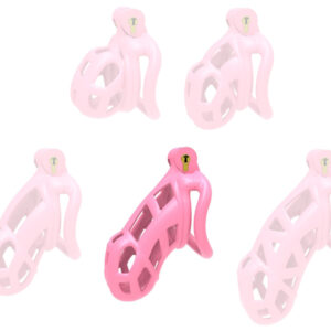 XL Pink Aspic Cage – stílusos intim fém háló