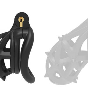 Black Diapik Cage – prémium intim játék 5.5 x 3.3 cm