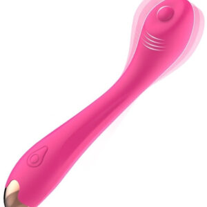 Vibro – érzéki G-pont vibrátor 12 cm, rózsaszín