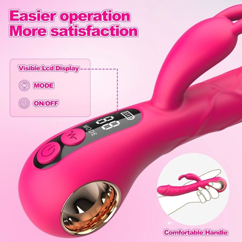 Vibro Rabbit Spotbit – érzéki G-pont vibrátor rózsaszínben - Image 3