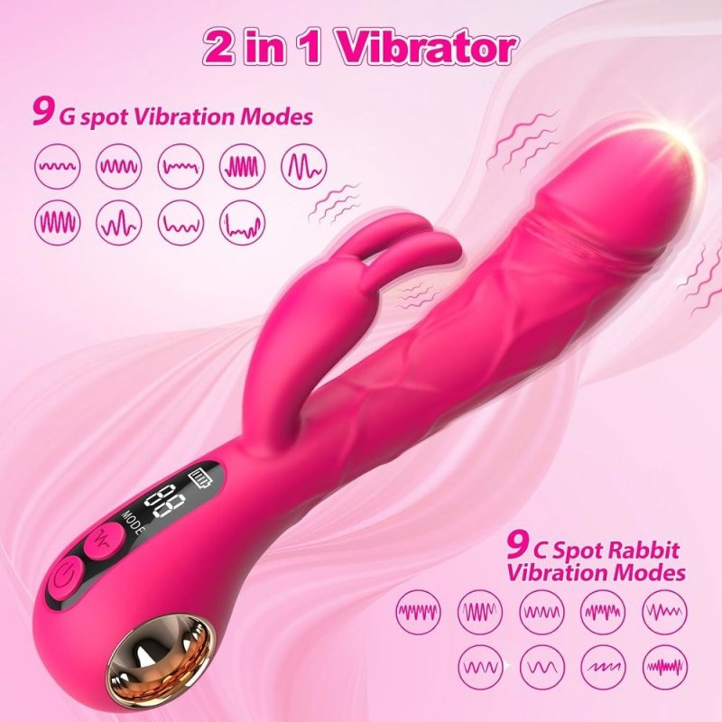 Vibro Rabbit Spotbit – érzéki G-pont vibrátor rózsaszínben - Image 4