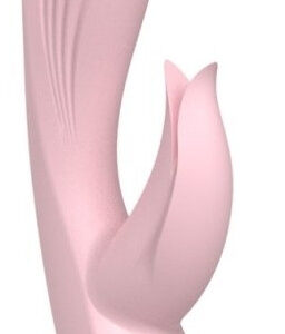 Vibro Rabbit Twist – prémium vibrátor, érzéki csavarás rózsaszínben