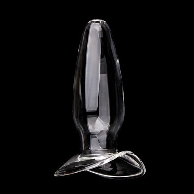 Open Glass – prémium üveg anál dildó (L) - Image 4