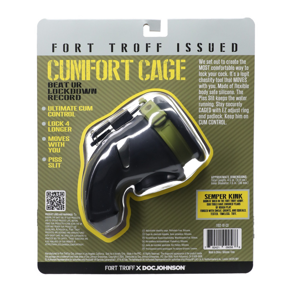 Cumfort Cage – stílusos férfi intimmágnes 11 x 3,5 cm - Image 3
