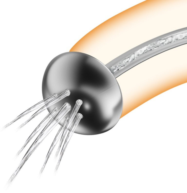 Jet Shower - vízálló anális dugó 20,5 cm, 7 mm átmérőjű - Image 4
