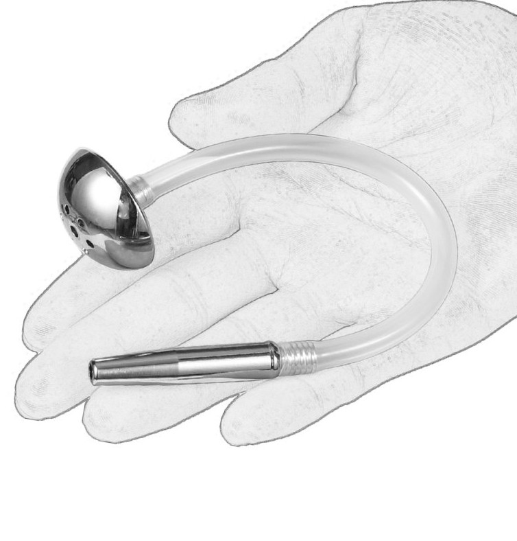Jet Shower - vízálló anális dugó 20,5 cm, 7 mm átmérőjű - Image 5